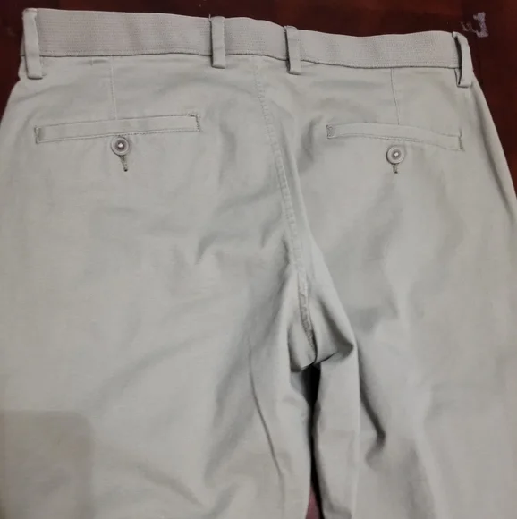 Haggar Men's Action Khaki Pants - Picture 4 of 11